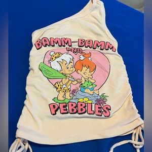 🌹Girls The Flintstones Shirt . NWOT